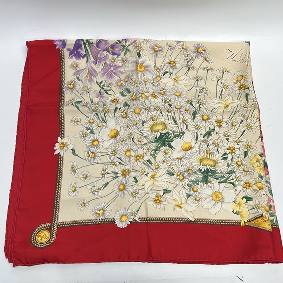 Vintage hunting world silk scarf - Picture 4 of 10